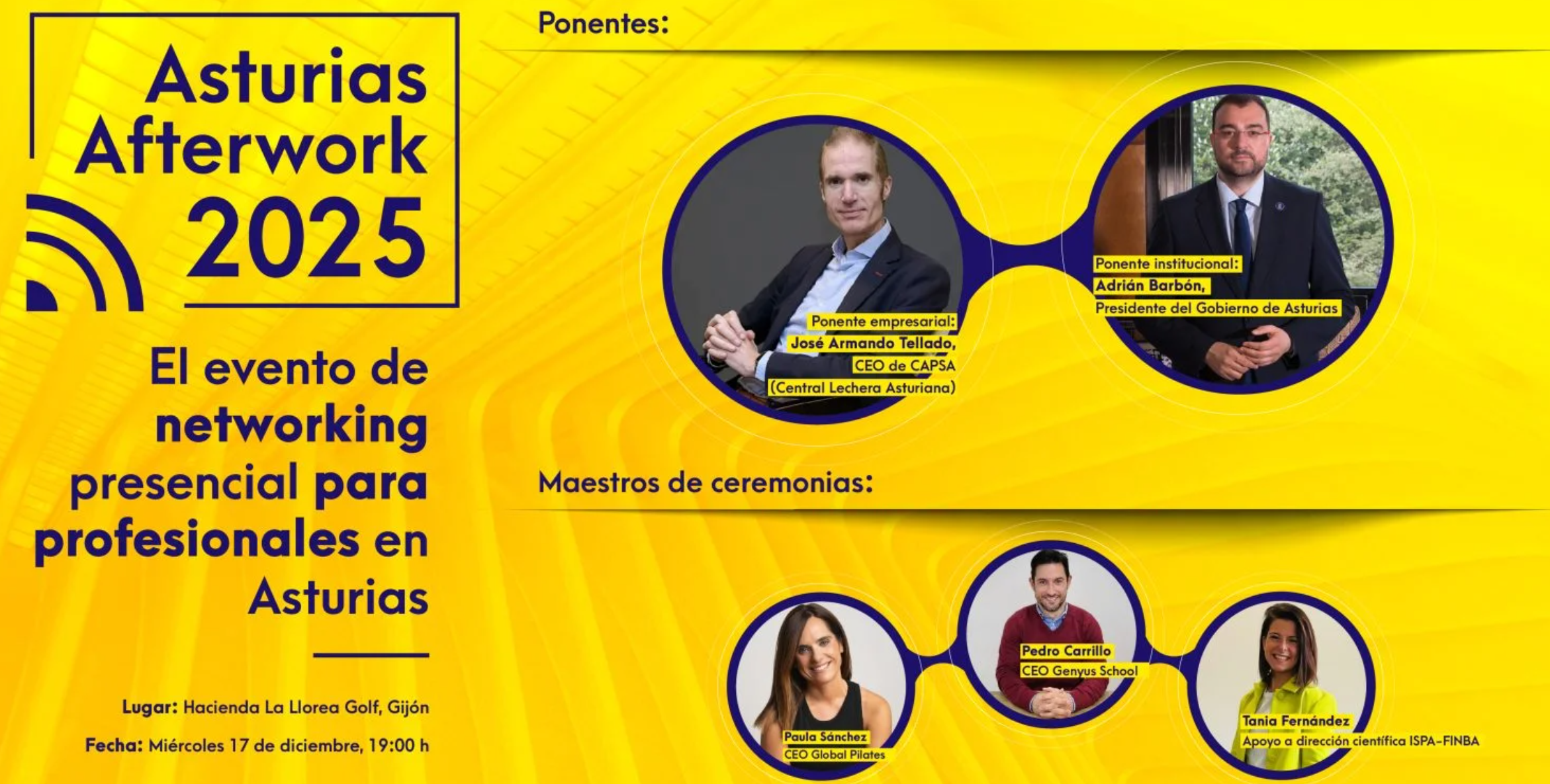 AsturiasAfterWork reúne en diciembre a la comunidad profesional asturiana en una nueva cita de networking