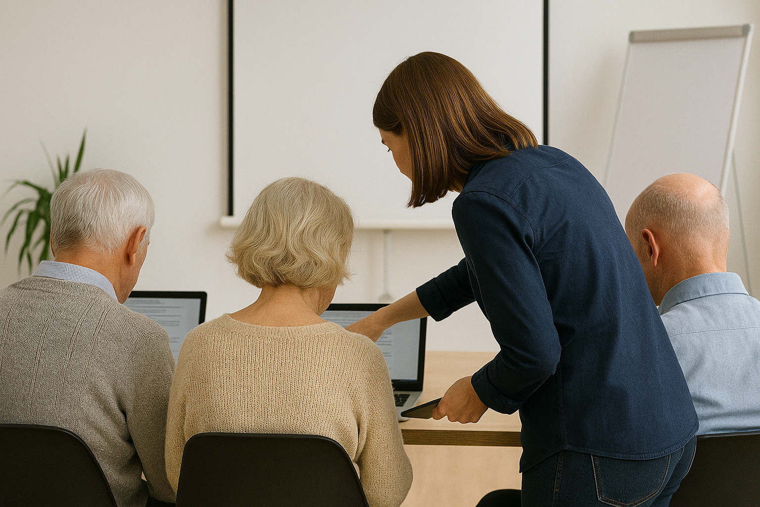 Competencias digitales para personas mayores